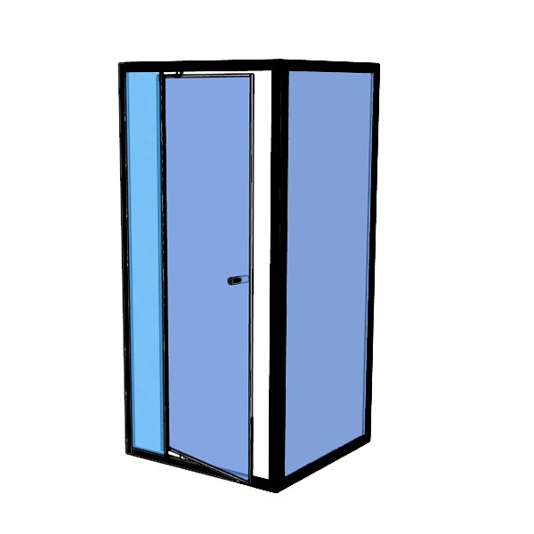 Framed Shower Screen - Image 4