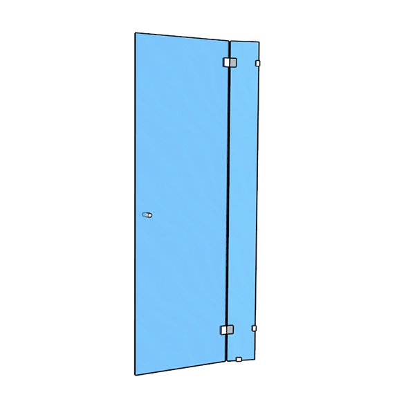 Frameless Shower Screen Inline